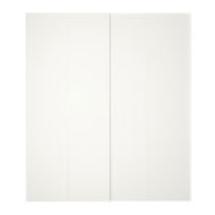White Matt finish sliding doors