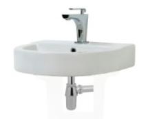 Phoebe 50cm 1 tap hole basin<br/><br/>VADO PEX-460/UK-1.1/4 CP Bottle Trap 1.1/4' x 1.1/4' Chrome