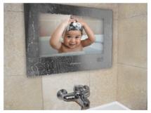 Recessed waterproof TVs in both en-suites with floating remote control.